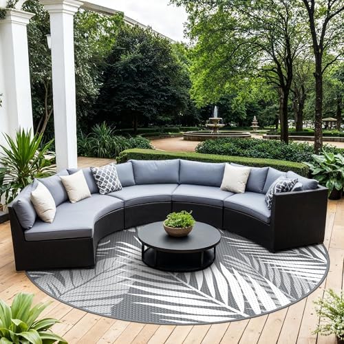 GENIMO Outdoor Rug, Waterproof Plastic Rugs - Image 3