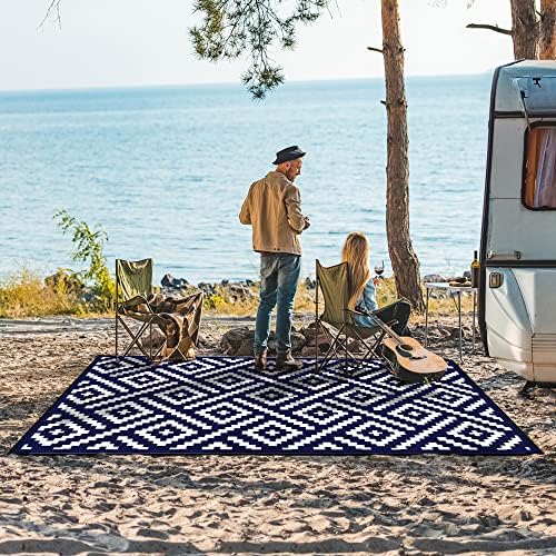 GENIMO Outdoor Rug, Waterproof Plastic Rugs - Image 2