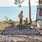 GENIMO Outdoor Rug, Waterproof Plastic Rugs - Image 2