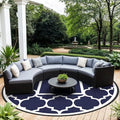 GENIMO Outdoor Rug, Waterproof Plastic Rugs by GENIMO