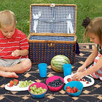 SAND MINE Reversible Mats, Plastic Straw Rug, Modern Area Rug, Large Floor Mat - Image 5