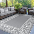 GENIMO Outdoor Rug, Waterproof Plastic Rugs by GENIMO