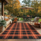 GENIMO Fall Decor Outdoor Rug, Plastic Rugs - Image 5