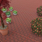 Pure Garden 50-147 Multipurpose Indoor/Outdoor Flooring Interlocking Tiles - Image 4