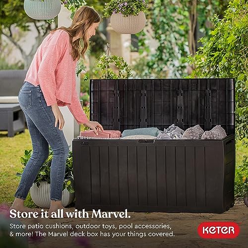Keter Marvel 71 Gal Outdoor Storage Box - Image 4