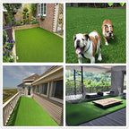 Deluxe Realistic Artificial Grass Turf 4FTX6FT, 1.37" Thick 70 oz Face Weight - Image 6