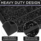 ubdyo Extra Durable Door Mat Outside Entrance - Image 4