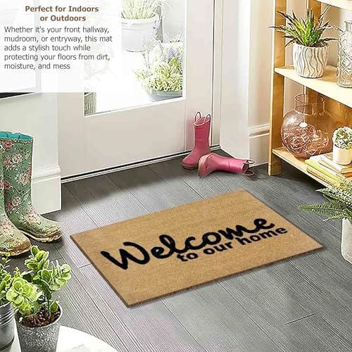 Gardenised Heavy Duty Coco Coir Doormat - Image 4