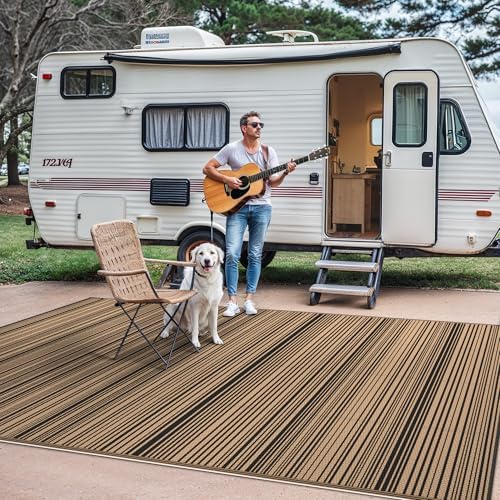 GENIMO Outdoor Rug, Waterproof Plastic Rugs - Image 5