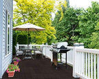 ASTEROUTDOOR Interlocking Deck Tiles Plastic Waterproof Outdoor Flooring 12" x - Image 2
