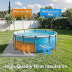 BEAUTYOVO Interlocking Pool Pad 24 Sq Ft, 0.4in Thick EVA Foam - Image 4