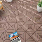 PP Resin Ball & Cast Plastic Interlocking Deck Tiles, Waterproof Deck Tiles - Image 6