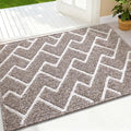 OLANLY Front Door Mat 36x24, Low-Profile Easy Clean Doormat by OLANLY