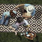 SAND MINE Waterproof Outdoor Rug 5x8 ft, Plastic Reversible Rug, Modern Area Rug - Image 6