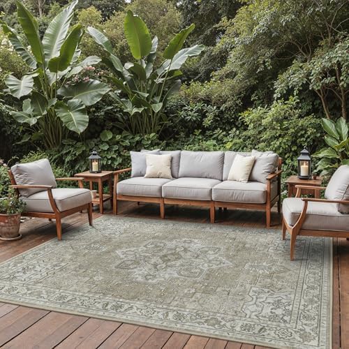 GENIMO Indoor Outdoor Rug, Washable - Image 6