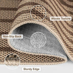 Faux Jute Area Rug, Dining Room, Home Decor - Image 4
