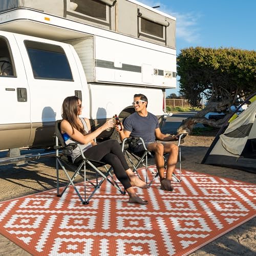GENIMO Fall Decor Outdoor Rug, Plastic Rugs - Image 4