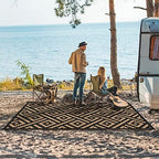 GENIMO Outdoor Rug, Waterproof Plastic Rugs - Image 2