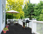 ASTEROUTDOOR Interlocking Deck Tiles Plastic Waterproof Outdoor Flooring 12" x - Image 2