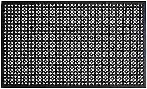 Calloway Mills 102703248 True Step Open Circle Rubber Doormat 32 x 48 by Callowaymills