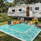 GENIMO Outdoor Rug, Waterproof Plastic Rugs - Image 3