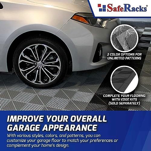 SafeRacks Vented Interlocking Garage Floor Tiles - Image 3