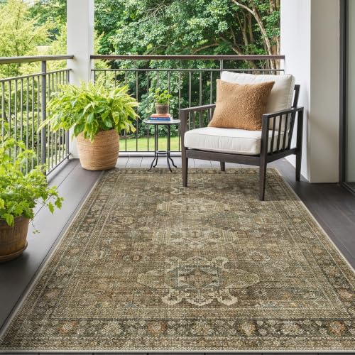 GENIMO 6x9 Outdoor Rug, Washable - Image 4