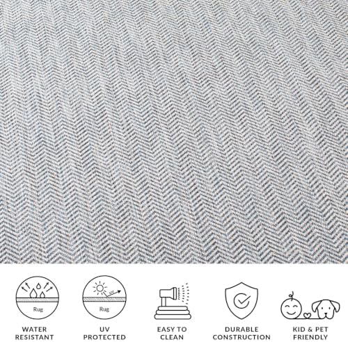 SAFAVIEH Outdoor Runner Rug 2'3"x6'7" - Image 6