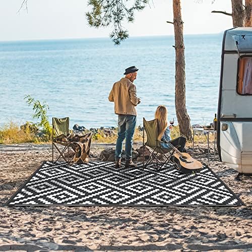 GENIMO Outdoor Rug, Waterproof Plastic Rugs - Image 2