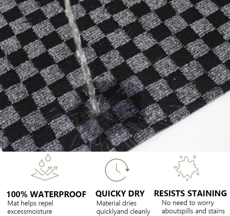Petgrow Hallway Runner Rug 3FTX51FT, Super Skid Resistant TPR Backing Area Rug - Image 2
