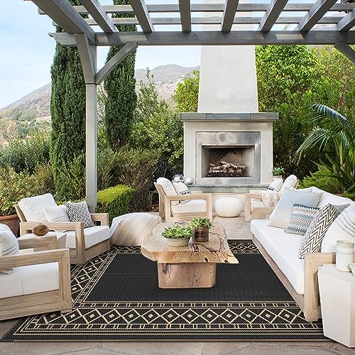 GENIMO Outdoor Rug, Waterproof Plastic Rugs - Image 2