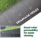 Artificial Grass Turf 11FTX53FT, 38inch 4 Tone Realistic Synthetic Thick Fake - Image 4