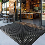 Outside Rubber Floor Mats Anti Slip Commercial Resturant Drainage Mat - Image 2