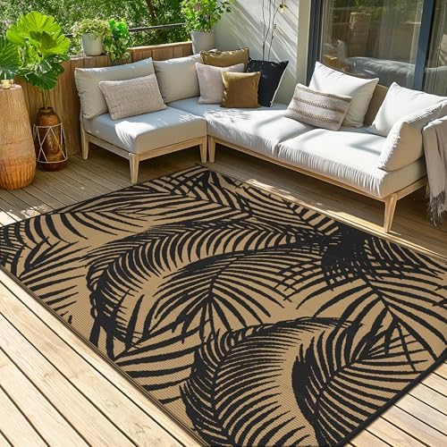GENIMO Outdoor Rug, Waterproof Plastic Rugs - Image 3