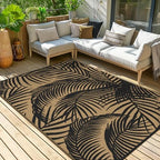 GENIMO Outdoor Rug, Waterproof Plastic Rugs - Image 3