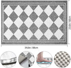 godehone 23.6" x 34.6" Front Door Mat, Heavy Duty Dirt Mud Trapper Doormat - Image 2