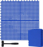 Drydiet 8 Pack Drainage Tiles Modular Interlocking Floor Tiles by Drydiet