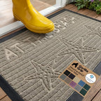 GORILLA GRIP WeatherMAX Door Mat, Indoor Outdoor Use by GorillaGrip
