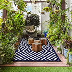 GENIMO Outdoor Rug, Waterproof Plastic Rugs - Image 3