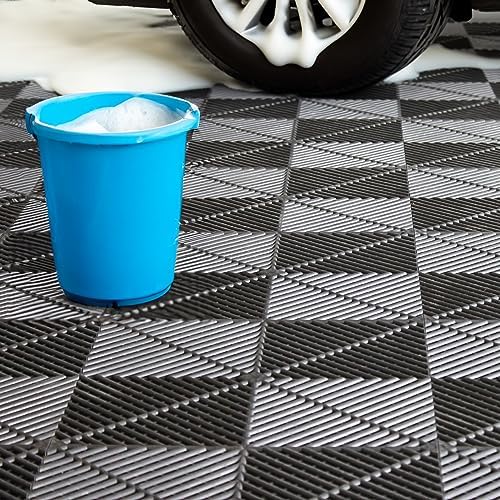 SafeRacks Vented Interlocking Garage Floor Tiles - Image 7