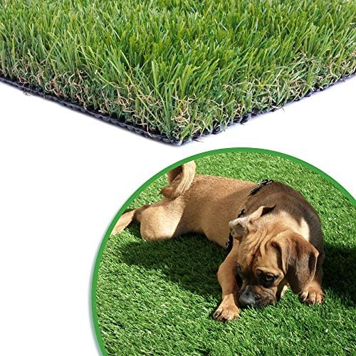Artificial Grass Turf 5FTX37FT, 38inch 4 Tone Realistic Synthetic Thick Fake by Unknown
