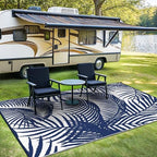 GENIMO Outdoor Rug, Waterproof Plastic Rugs - Image 4