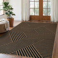Lahome Geometric Easy Jute Outdoor Rug 5x7 by Lahome