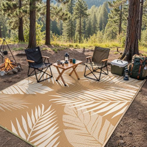 GENIMO Outdoor Rug, Waterproof Plastic Rugs - Image 5