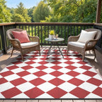 GENIMO Outdoor Rug, Waterproof Plastic Rugs - Image 4