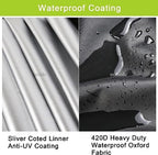 Waterproof Fire Pit Cover Rectangular - Image 4