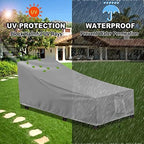 OutdoorLines Waterproof Patio Chaise Lounge Chair Cover - Image 6