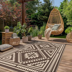 GENIMO Outdoor Rug, Waterproof Plastic Rugs - Image 2