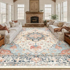 RELEANY Washable Area Rug, Large 10'x12' - Image 4