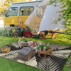 GENIMO Outdoor Rug, Waterproof Plastic Rugs - Image 3